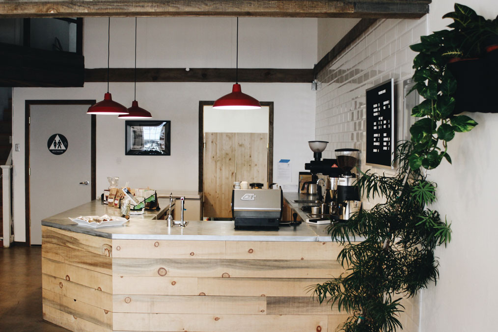 Union Hill Café in Sonora, California makes use of reclaimed and repurposed materials.